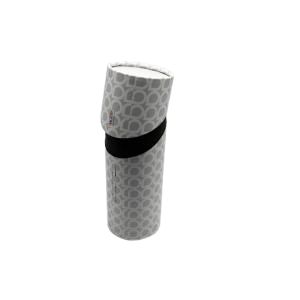 Paper tube with custom logo