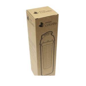 E corrugated box for bottle
